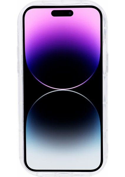 iPhone14 Pro Koruyucu Kapak Dalga Tasarımı Esnek Tpu Anti-Drop Mobil Case Casparent (Yurt Dışından) fiyatları