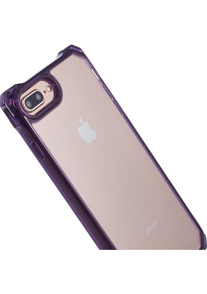 iPhone7 Plus/8 Plus/6 Plus/6s Plus Plus Case Four Corner Drop Anti-Drop Telefon Kapak Tespit Edici Mor (Yurt Dışından)