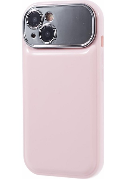 iPhone14 Case Candy Rengi Tpu Telefon Kapağı Lens Çerçeveli (Hassas Kesim) -Pink Için Hyt Serisi (Yurt Dışından)