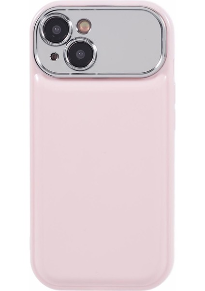 iPhone14 Case Candy Rengi Tpu Telefon Kapağı Lens Çerçeveli (Hassas Kesim) -Pink Için Hyt Serisi (Yurt Dışından) modelleri