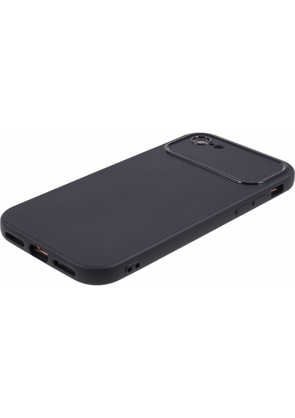 iPhone7/8 Buzlu Yüzey Cep Telefonu Geri Kabuk Tpu Telefon Kılıfı Kapağı (Hassas Arka Lens Kesimi) -Black (Yurt Dışından) fırsatları