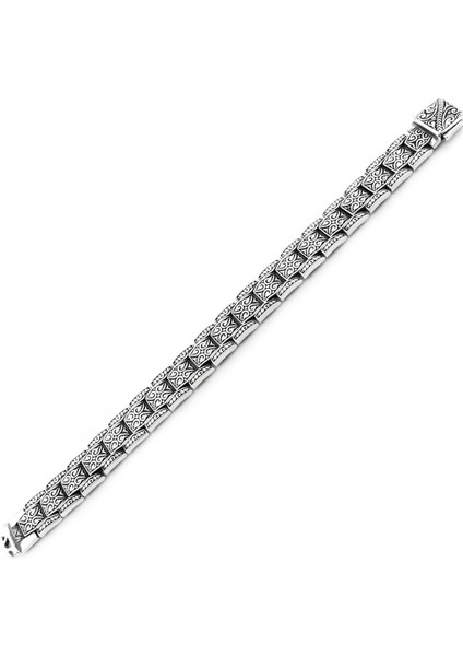Erkek Gümüş 925 Bileklik 10x3mm x 22 cm fiyatları
