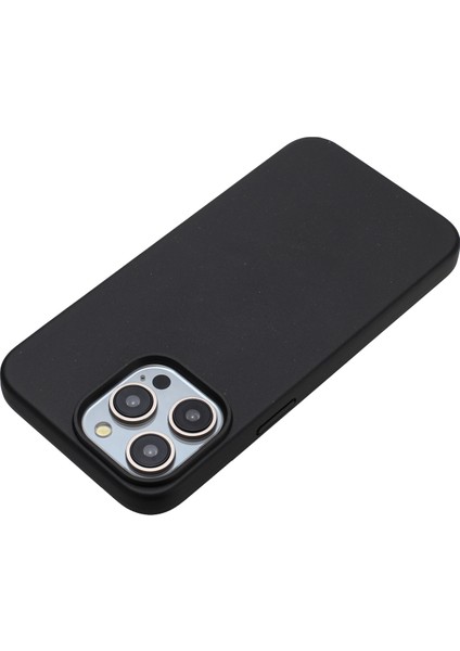 iPhone13 Pro Max Case Wase Wheat Straw+Tpu Manyetik Çevre Dostu Telefon Kapak Black (Yurt Dışından)