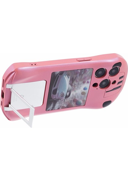 iPhone13 Pro Case Kickstand Spor Araba Şekeri Kişiselleştirilmiş Telefon Kapak Pembe (Yurt Dışından)