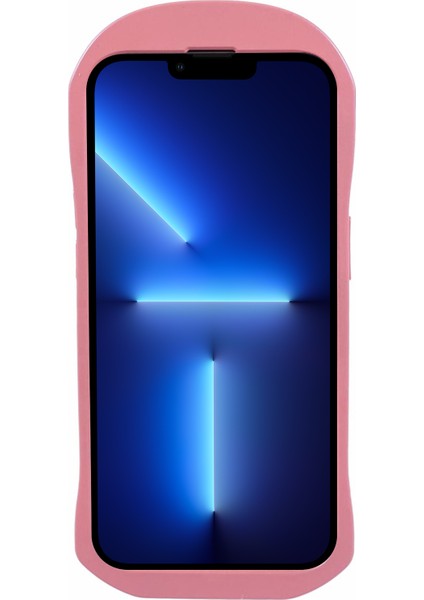 iPhone13 Pro Case Kickstand Spor Araba Şekeri Kişiselleştirilmiş Telefon Kapak Pembe (Yurt Dışından)
