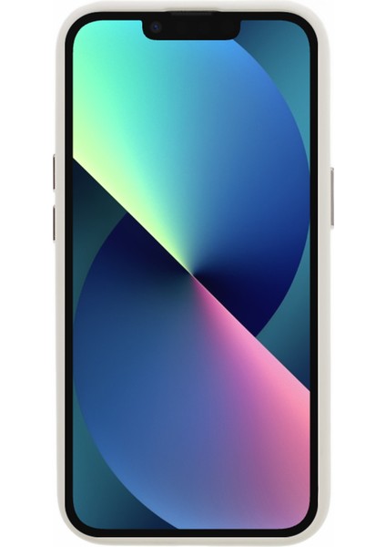 iPhone13 Için 6.1 Inç Alüminyum Alaşım Kamera Çerçevesi Sıvı Silikon+Pc Telefon Kasası Anti-Gall Koruyucu Kapak-Antik Beyaz (Yurt Dışından) fiyatları