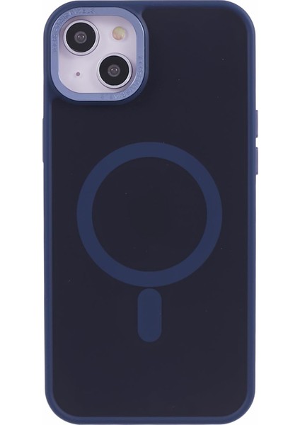 iPhone13 Case Pc+Tpu Yayın Üreticisi Mat Manyetik Telefon Kapak Sapfire (Yurt Dışından)