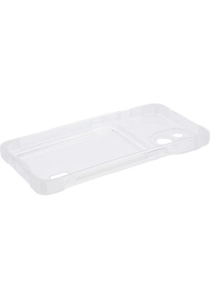 iPhone13 Telefon Kılıfı Kart Tutucu Anti-Drop Cover-Cransparent (Yurt Dışından) fırsatları