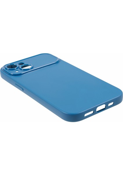 iPhone13 Mat Telefon Geri Kabuk Yumuşak Tpu Telefon Kılıfı Koruyucu Kapak (Hassas Arka Lens Kesimi) -Sapphıre (Yurt Dışından) indirimleri