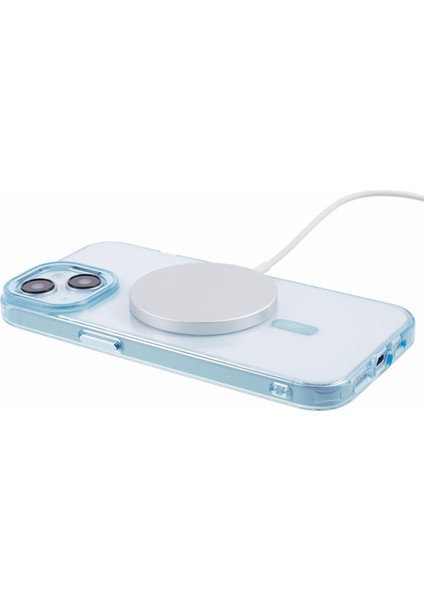 Tpu+Pc iPhone14 Plus Içintemiz Telefon Kapağı Plus Magsafe-Blue ile Uyumlu Slim Case (Yurt Dışından)