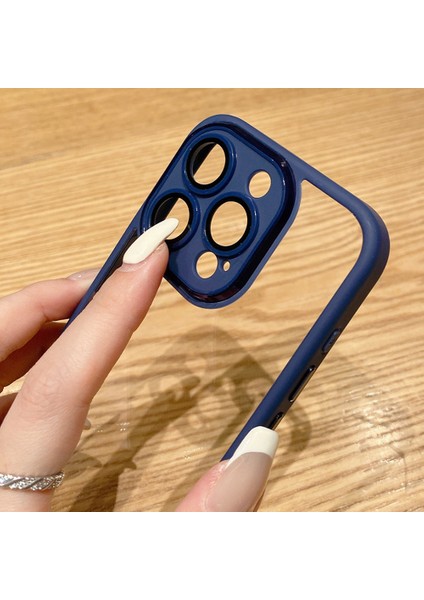 iPhone14 Pro Case Anti-Cratch Shell Cam+Tpu+Pc Cep Telefonu Kapak-Morası (Yurt Dışından)
