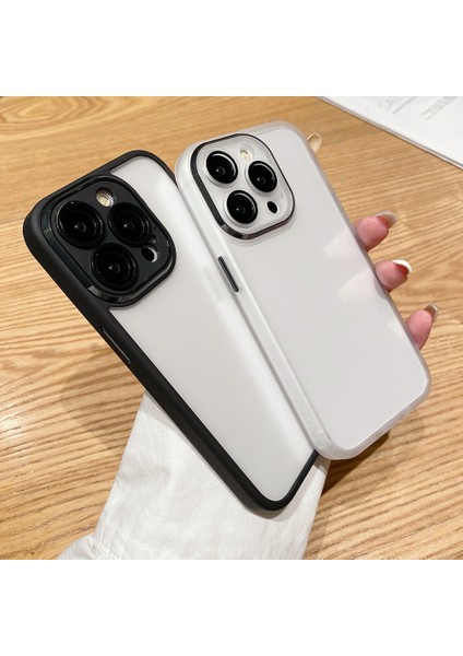 iPhone14 Pro Case Anti-Cratch Shell Cam+Tpu+Pc Cep Telefonu Kapak-Morası (Yurt Dışından)