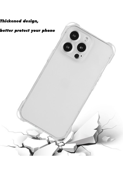 iPhone13 Pro Case Soft Tpu Için Four Corner Fall Anti-Fall Kapak Anti (Yurt Dışından)