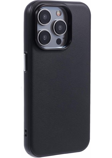 iPhone14 Pro Magnetic Telefon Kılıfı Için Magsafe Anti-Sracratch-Black ile Uyumlu (Yurt Dışından)