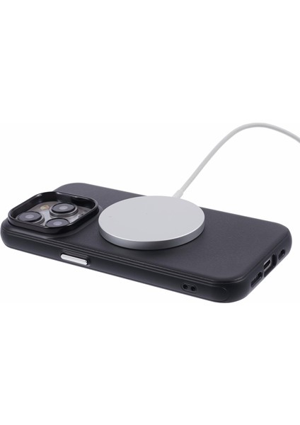 iPhone14 Pro Magnetic Telefon Kılıfı Için Magsafe Anti-Sracratch-Black ile Uyumlu (Yurt Dışından)