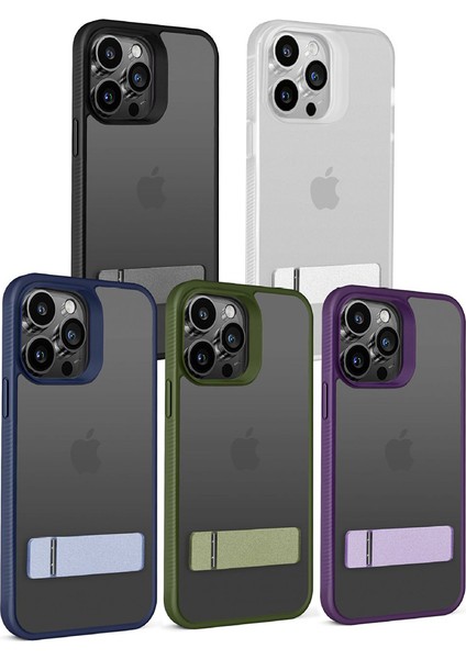 iPhone15 Pro Max Cilt Touch Tpu+Akrilik Telefon Vaka Yeşili Için Kickstand Telefon Kapağı (Yurt Dışından) fiyatları