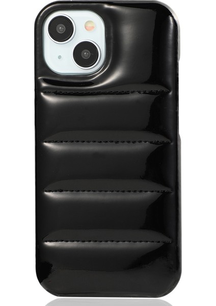 iPhone13 Lazer Etkisi Için Ceket Kılıfı Pu Deri+Pc Telefon Kapak Black (Yurt Dışından)