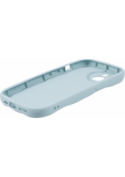 iPhone14 Plus Için Case Ka Candyed Candy Rengi Scratch-Proof Telefon Tpu Kapak Baby Blue (Yurt Dışından)
