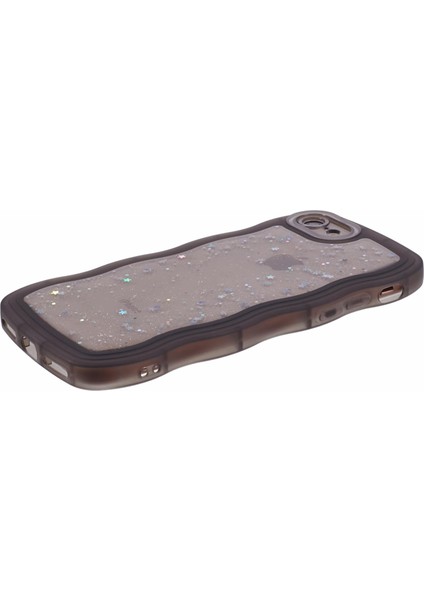 iPhone7/8 Için Jtw Serisi (Case Glitter Stars Wavy Edge Tpu Cover-Black (Yurt Dışından) fırsatları