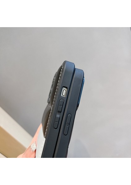 iPhone13 Pro 6.1 Inç Cep Telefonu Kasası Ekleme Renkli Keklik Ceket Kapak-Mor (Yurt Dışından)