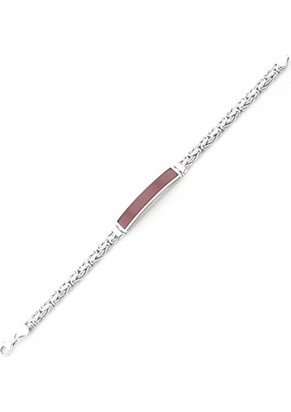 Erkek Gümüş 925 Kral Bileklik 6x2.5mm x 22 cm fiyatları