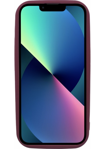 iPhone13 Için Dy Serisi Kasu Ka Finish Yumuşak Tpu Telefon Kapak Kırmızısı (Yurt Dışından)