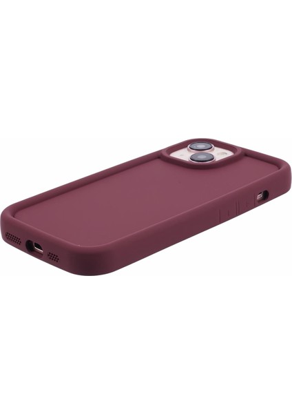 iPhone13 Için Dy Serisi Kasu Ka Finish Yumuşak Tpu Telefon Kapak Kırmızısı (Yurt Dışından)
