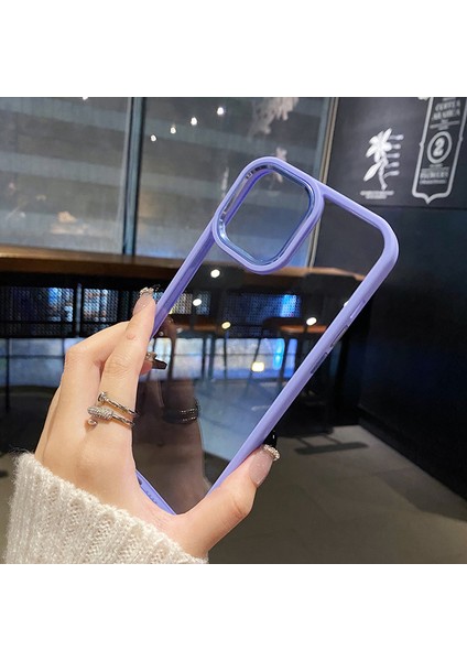 iPhone15 Pro Max Tpu+Sert Pc Metal Düğme Lens Çerçevesi Kapak Telefon Kabuğu Temiz Telefon Kılıfı Blue (Yurt Dışından) indirimleri