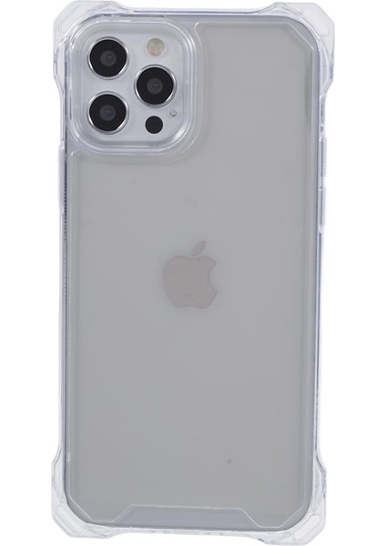 iPhone12/12 Pro Telefon Kılıfı Tpu+Akrilik Düşme Önleme Koruyucu Kapak Şeffaf (Yurt Dışından)