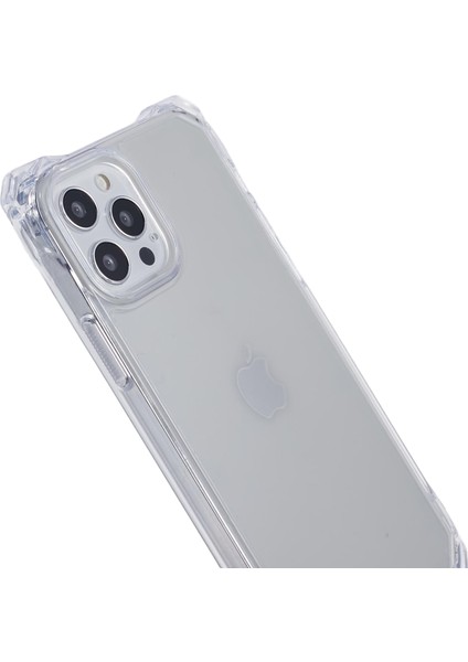 iPhone12/12 Pro Telefon Kılıfı Tpu+Akrilik Düşme Önleme Koruyucu Kapak Şeffaf (Yurt Dışından)