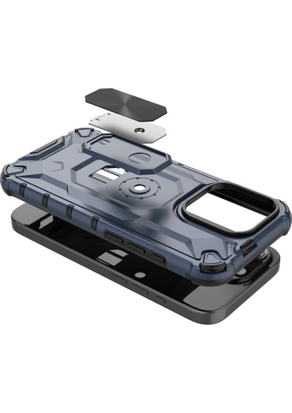iPhone14 Pro Case Slim Fit Anti-Fall Hibrit Sert Pc Yumuşak Tpu Telefon Geri Kabuk Mavisi (Yurt Dışından) fiyatları