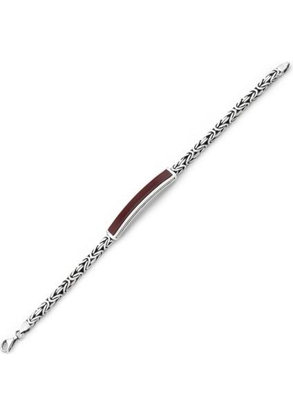 Erkek Gümüş 925 Kral Bileklik 6x2.5mm x 22 cm fiyatları