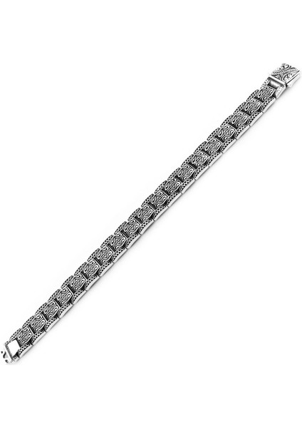 Erkek Gümüş 925 Bileklik 10x3mm x 22 cm fiyatları