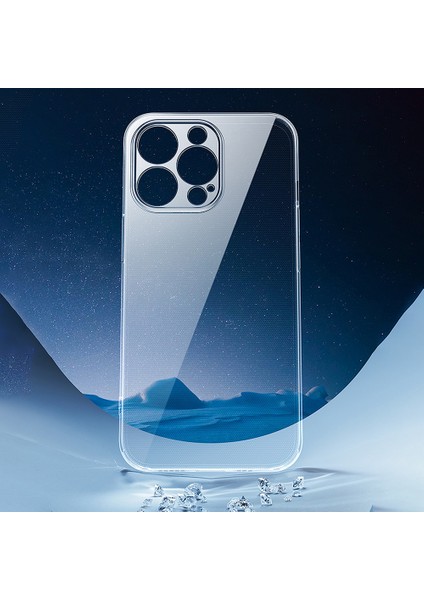 iPhone14 Pro Cep Telefonu Kabuğu Slim Fit Hd Şeffaf Cep Telefonu Kapağı Şok Geçirmez Kılıf (Yurt Dışından)