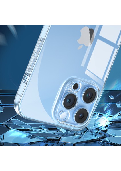 iPhone14 Pro Cep Telefonu Kabuğu Slim Fit Hd Şeffaf Cep Telefonu Kapağı Şok Geçirmez Kılıf (Yurt Dışından)