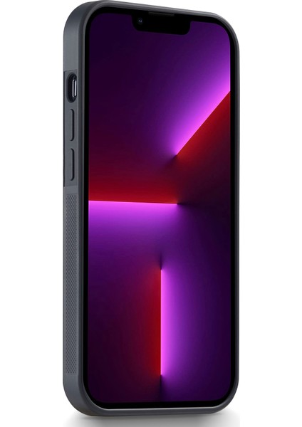 iPhone13 Pro Fesyonel Fiber Ekleme Pu Deri Kaplama Telefon Kılıfı Tpu+Eva Kapak (Yurt Dışından)