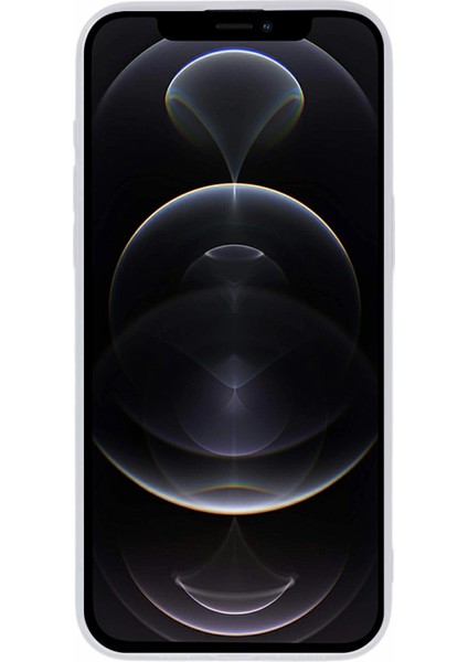 iPhone12 Pro Max Için 6.7 Inç Cep Telefonu Kılıfı Şok Geçirmez Mat Tpu Geri Kapak Tespit Beyaz (Yurt Dışından) indirimleri
