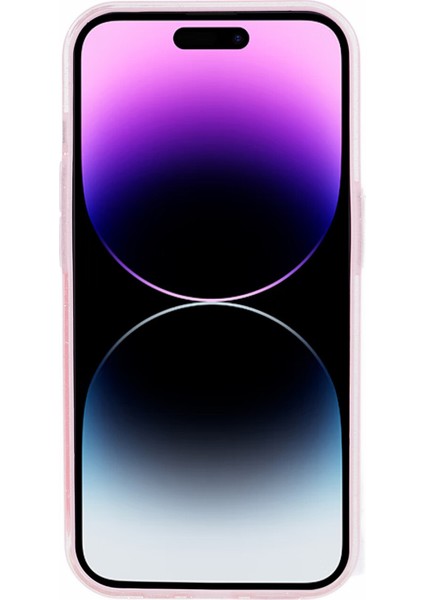 iPhone14 Pro Kickstand Case Glittery Yumuşak Tpu Telefon Kapak Pembe (Yurt Dışından) fiyatları