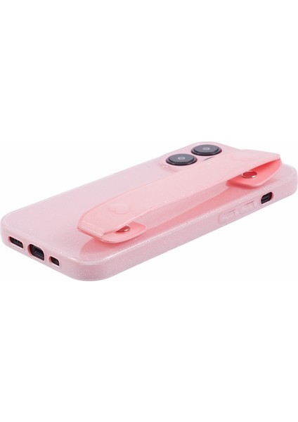 iPhone14 Pro Kickstand Case Glittery Yumuşak Tpu Telefon Kapak Pembe (Yurt Dışından) indirimleri