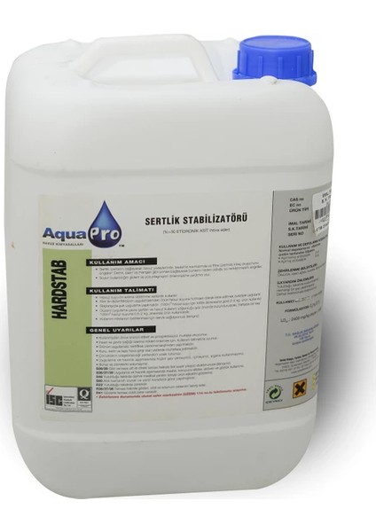 Havuzavm-Aquapro Hardstab Sertlik Stabilizatörü 20-Kg