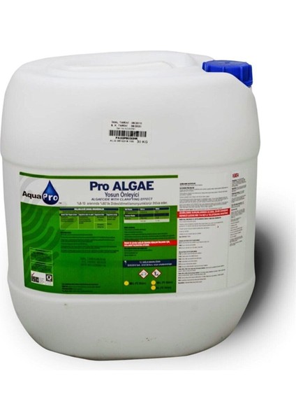 Havuzavm-Aquapro®pro Algae Yosun Önleyici 30-Kg