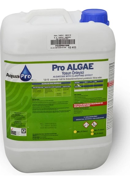 Havuzavm-Aquapro®pro Algae Yosun Önleyici 10-Kg