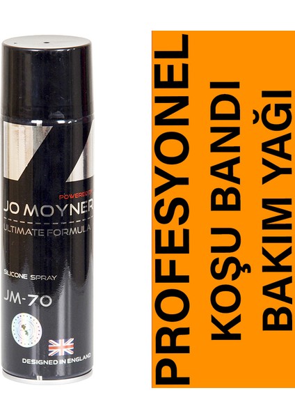 Koşu Bandı Yağı Spreyi Silikon 500 ml Designed In Uk