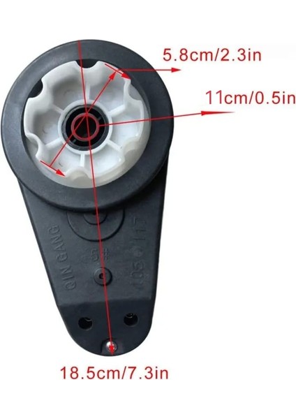 Dolu 12 Volt Şanzıman Motor 13000 RPM