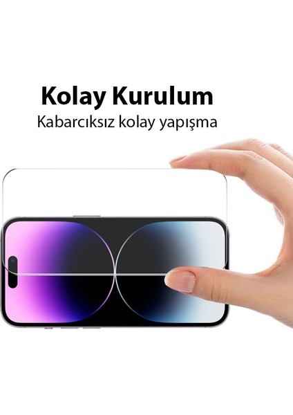 iPhone 15 Pro Full Hd Tempered Kırılmaz Cam Ekran Koruyucu