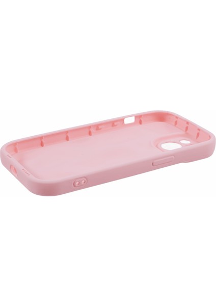 iPhone15 Plus Için Wd Serisi Plus Kılıf Düzenli Renkli Yumuşak Tpu Ka Telefon Geri Kabuk-Pembe (Yurt Dışından)