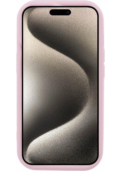 iPhone15 Plus Için Wd Serisi Plus Kılıf Düzenli Renkli Yumuşak Tpu Ka Telefon Geri Kabuk-Pembe (Yurt Dışından)