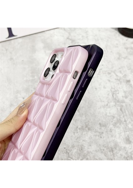 iPhone15 Pro Max Kasa Yumuşak Tpu Doğru Renk Kadınlı Kullanım Antik Anter Telefonu Back Kubu Kapak Dürü Mavi (Yurt Dışından)