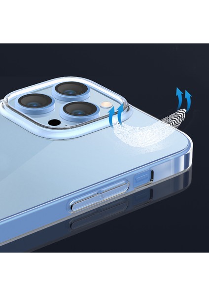iPhone15 Pro Şeffaf Sert Pc Geri Koruyucu Kılıfı Ultra Ince Dalgalı Anti Anti Telefon Kapağı (Yurt Dışından) modelleri