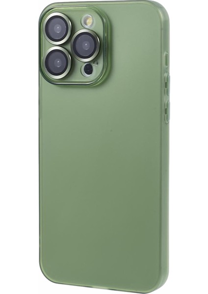 iPhone15 Pro Tpu Case Için Metal Lens Halka Yeşil (Yurt Dışından)